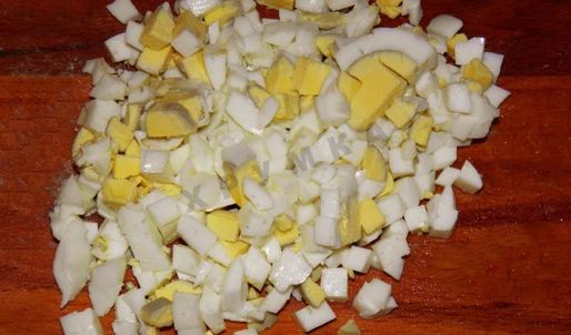 оливье с мясом