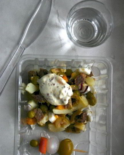 Рецепт оливье с оливками