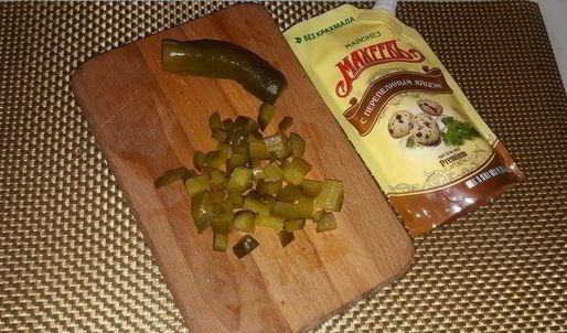 рыбный оливье