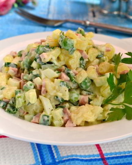 Рецепт салата летнего оливье