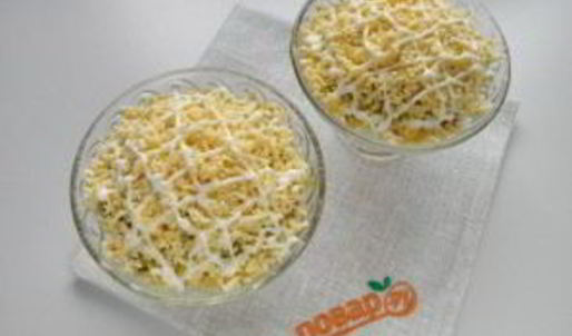 салат оливье под шубой