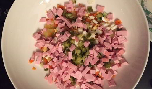 салат оливье русс