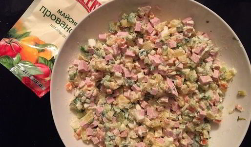 салат оливье русс