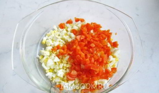 салат оливье с индейкой