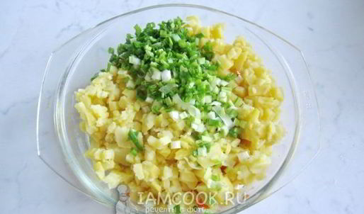 салат оливье с индейкой