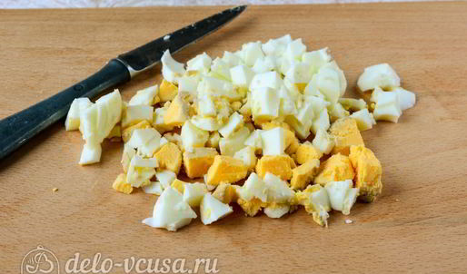 салат оливье со свежим огурцом