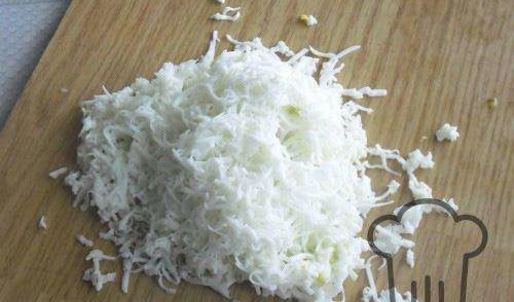 салат оливье в виде козы