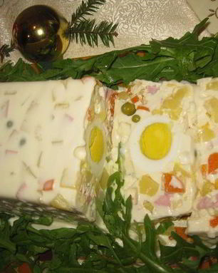 Салат-желе Оливье