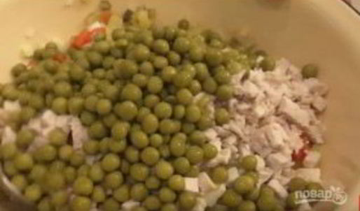 традиционный салат оливье