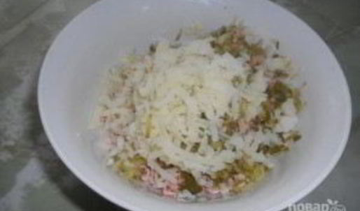 закуска оливье-рулет