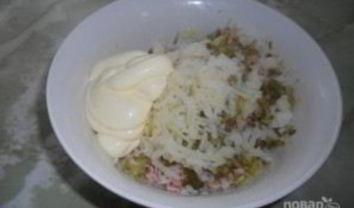 закуска оливье-рулет