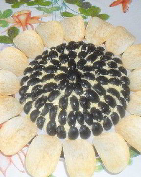 Салат Авторский Подсолнух