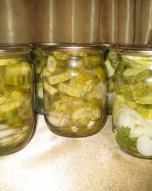 Салат из огурцов Зимний король на зиму