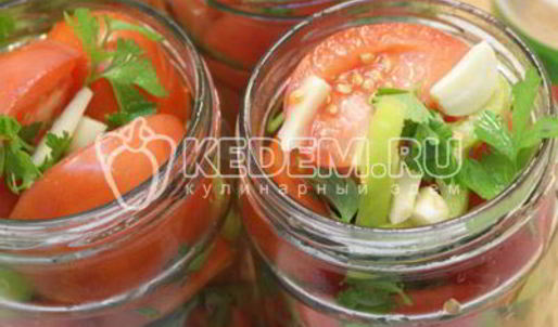 салат из помидор