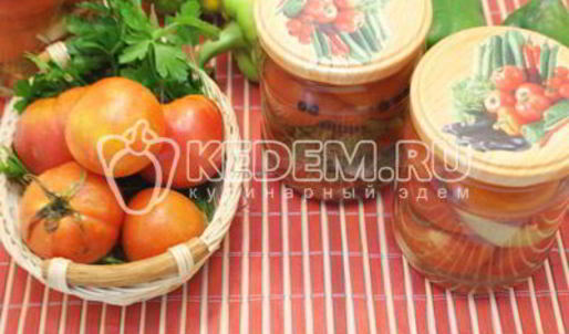 салат из помидор