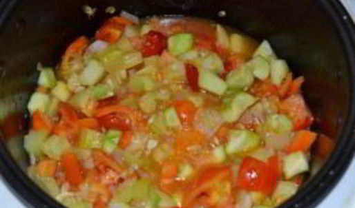 салат из помидоров и кабачков на зиму