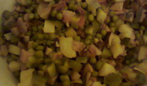 салат из сельди с грибами