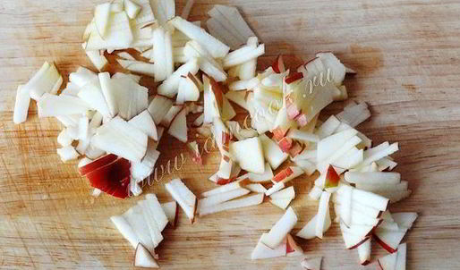 салат из цветной капусты с яблоками