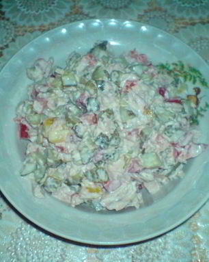 Салат из тунца