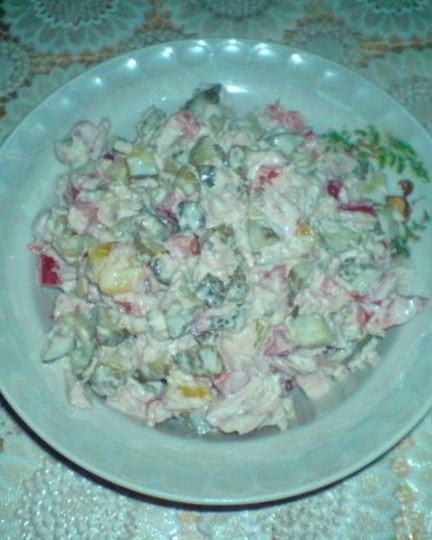 Рецепт салата из тунца