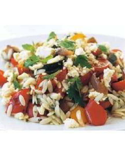 Рецепт салата из ячменя с овощами