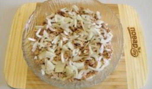 салат мимоза новогодний