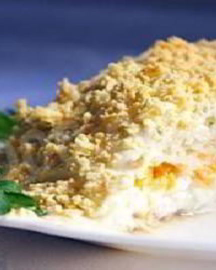 Рецепт салата мимоза с консервированным лососем