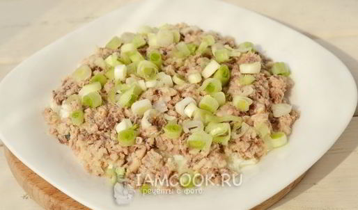 салат мимоза с сардиной