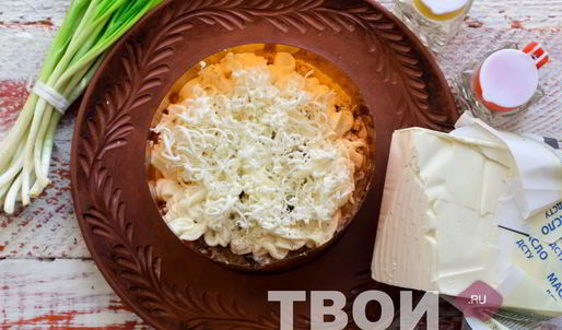 салат мимоза с сыром