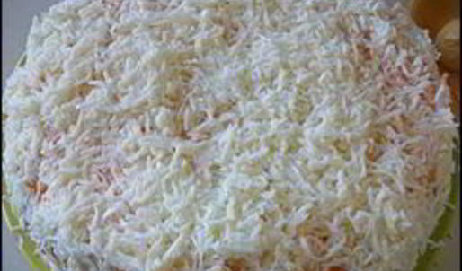 салат мимоза с тунцом