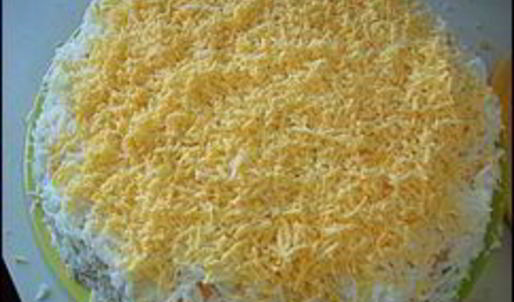 салат мимоза с тунцом