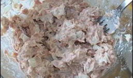 салат мимоза с тунцом