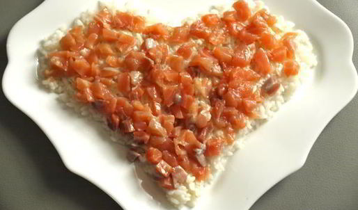 салат моей половинке