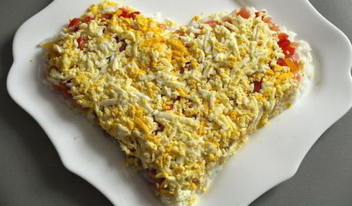 салат моей половинке