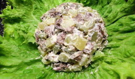 салат мясной
