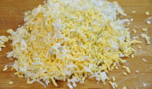 салат нежность с печенью трески