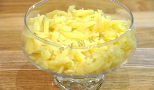 салат нежность с печенью трески