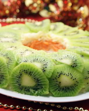 Салат Новогодняя экзотика