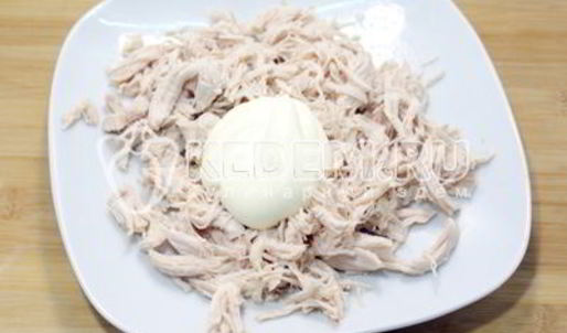 салат новогодняя экзотика