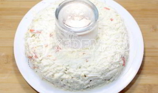 салат новогодняя экзотика