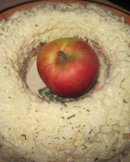 Рецепт салата платиновое кольцо