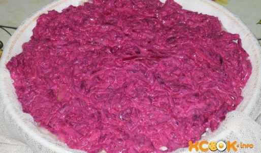 диетическая селедка под шубой