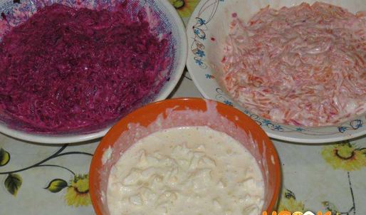 диетическая селедка под шубой