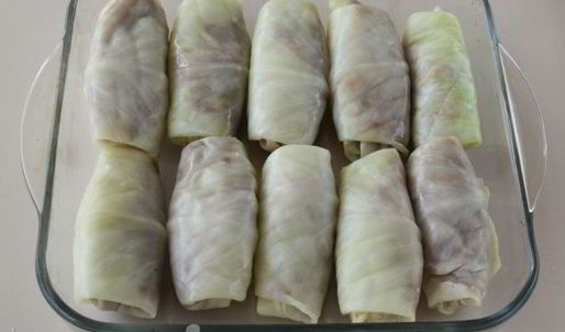 голубцы под шубой в духовке