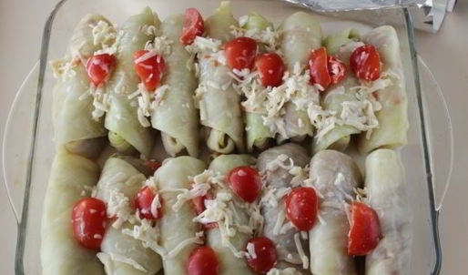 голубцы под шубой в духовке