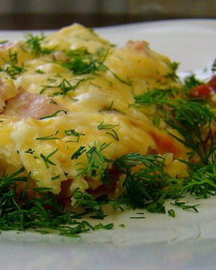 Рецепт картофеля под шубой