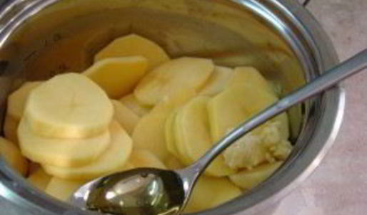 картофель под шубой