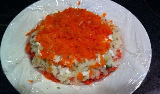 красная рыба под шубой