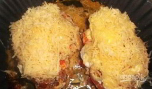 куриная грудка под шубой в духовке