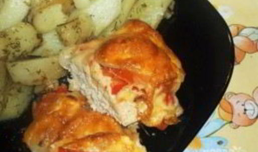 куриная грудка под шубой в духовке